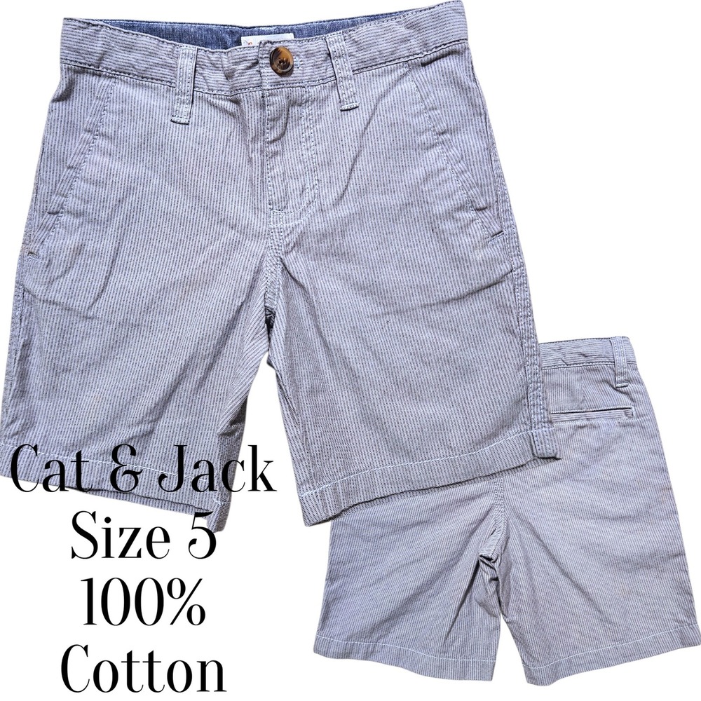 Boys 5/5T Summer Clothing Lot Cat & Jack Nike OshKosh Shorts Bundle - Picture 11 of 16